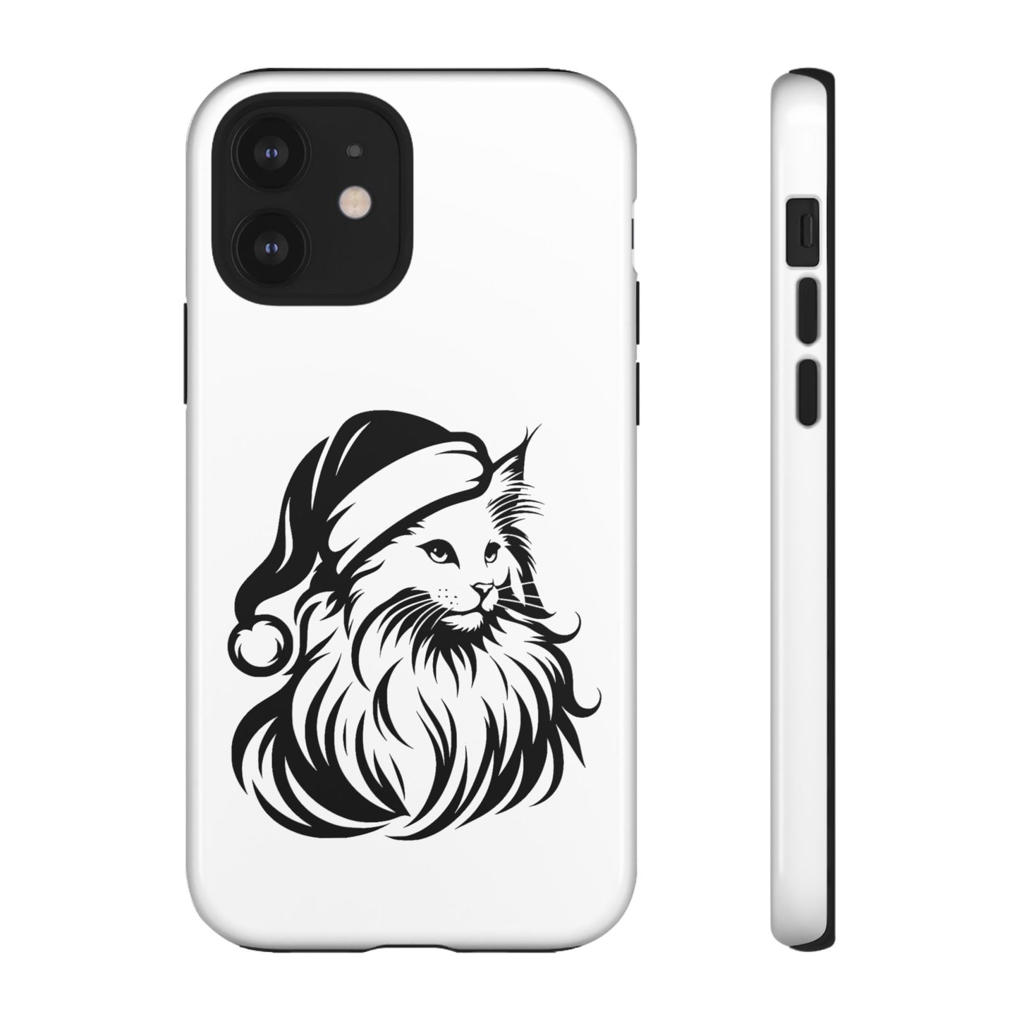 Santa Paws Cat iPhone Case