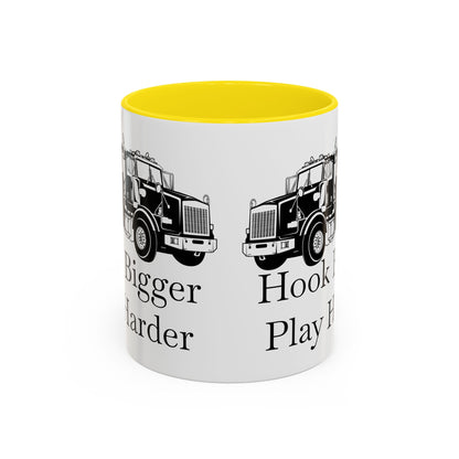 Hook Bigger 2-Tone Coffee Mug