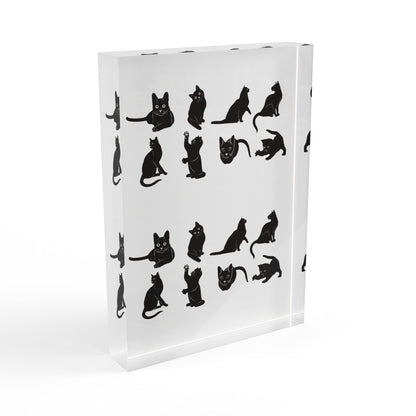 Cats Acrylic Photo Block