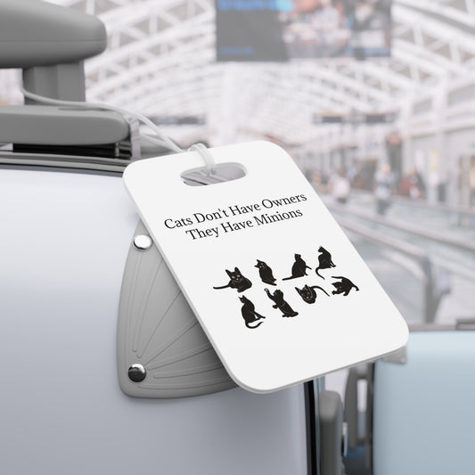 Cat Minions Luggage Tag