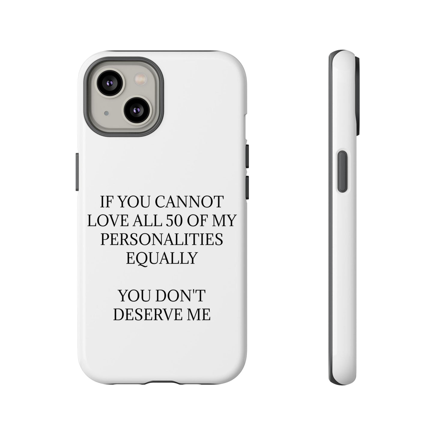 50 Personalities iPhone Case