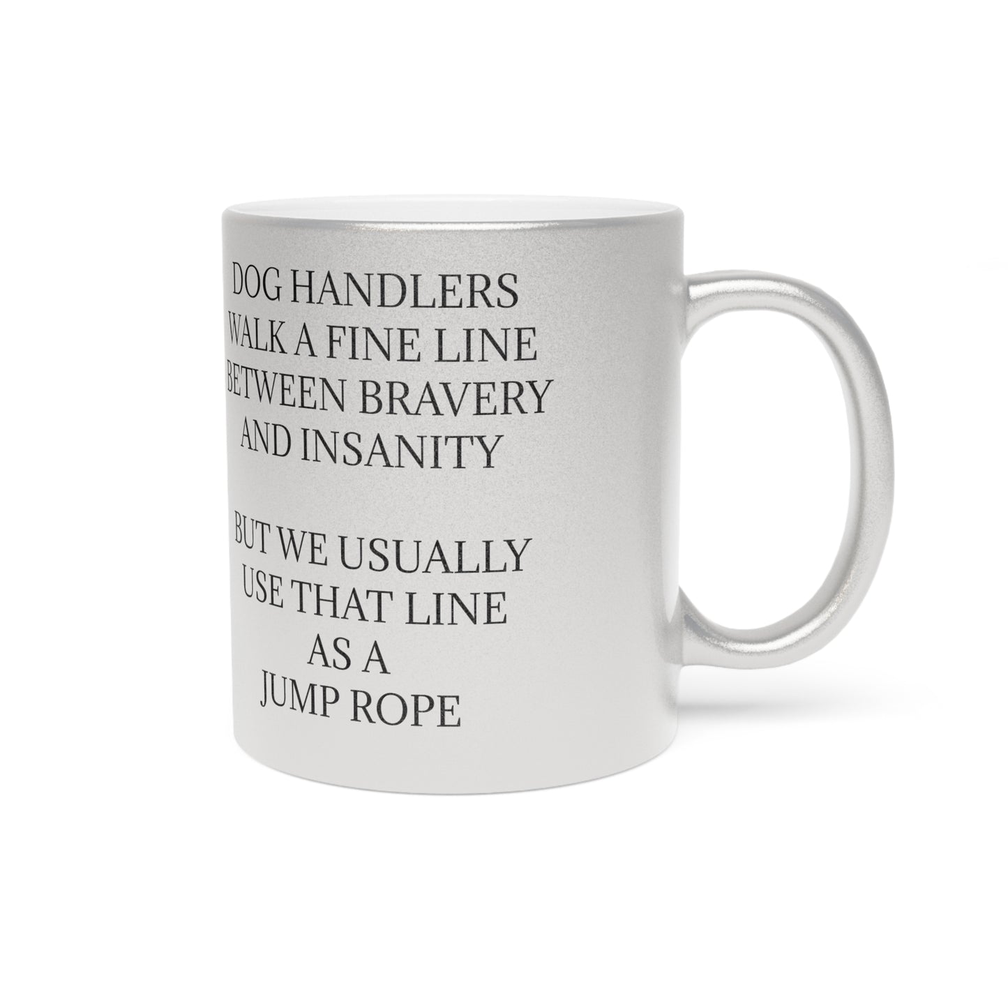 Jump Rope Metallic Coffee Mug