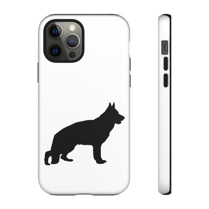 German Shepherd Silhouette iPhone Case