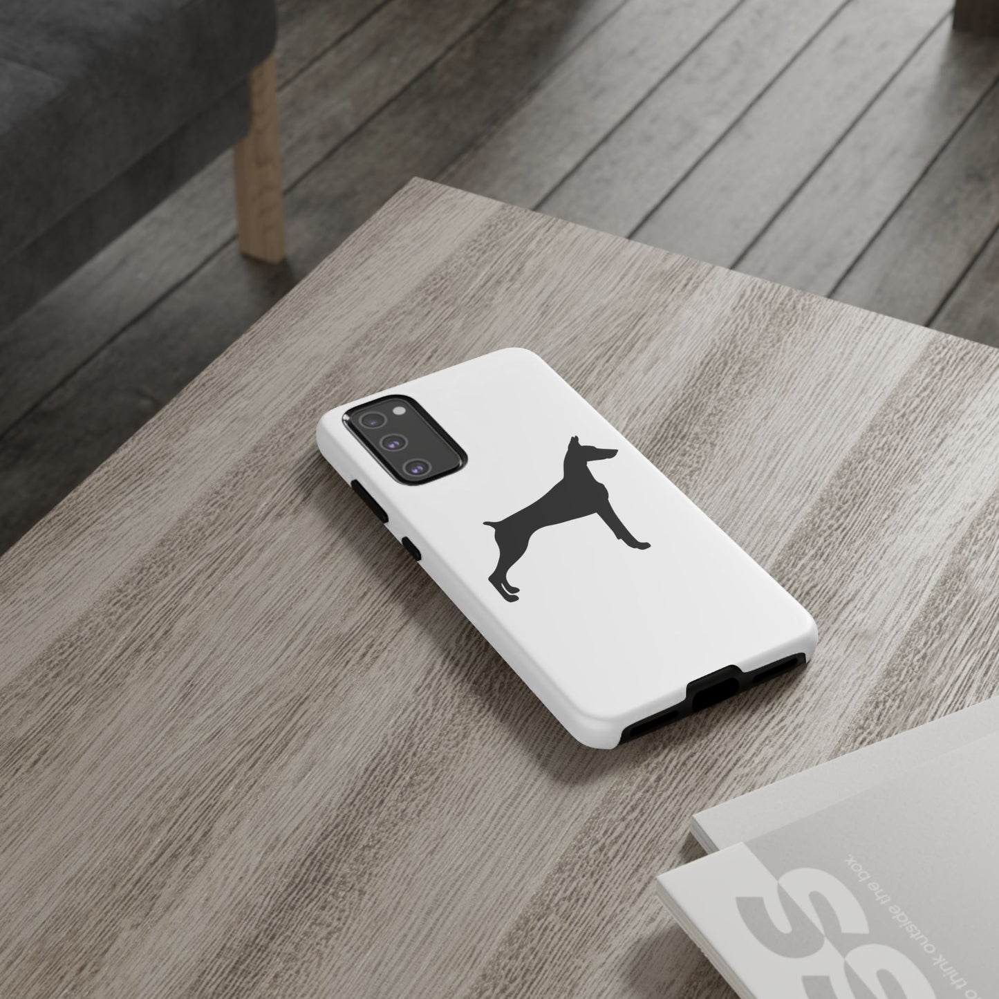 Doberman Silhouette Samsung Case