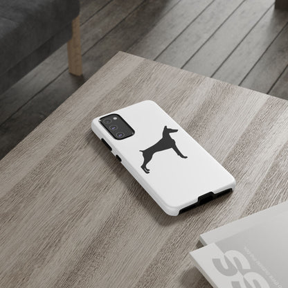 Doberman Silhouette Samsung Case
