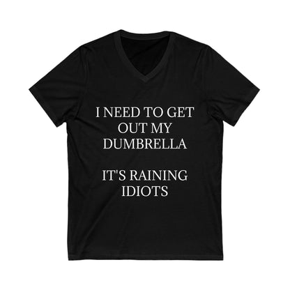 Dumbrella Unisex Short Sleeve V-Neck Tee
