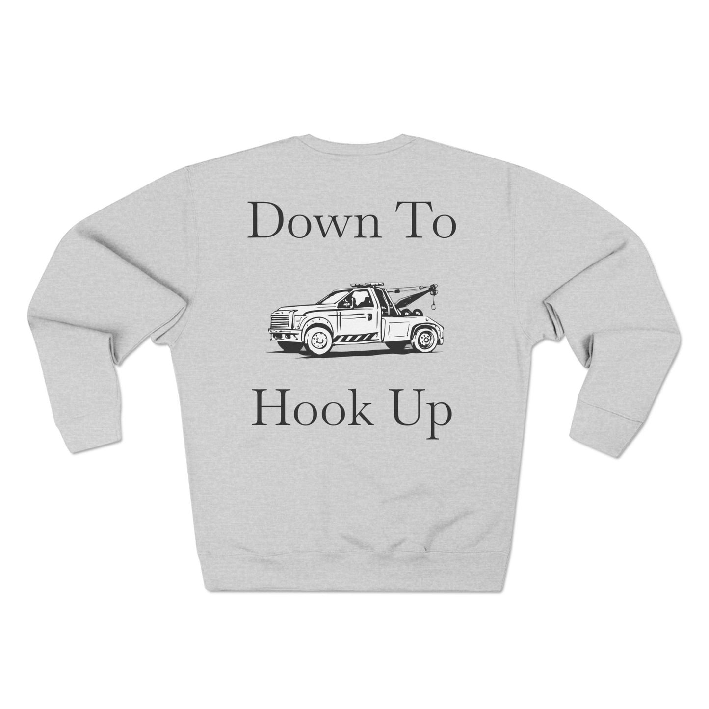 Down To Hook Up Unisex Crewneck Sweatshirt