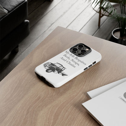 Beds, Straps, And Chains iPhone Case