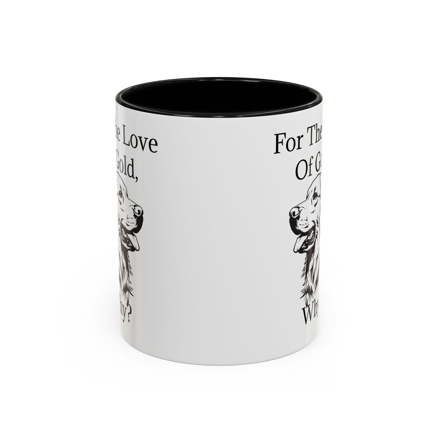 For The Love Of Gold 2-Tone Coffee Mug