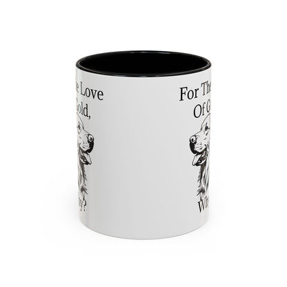 For The Love Of Gold 2-Tone Coffee Mug