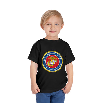US Marine Corps Toddler Unisex Short Sleeve Crewneck Tee