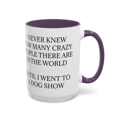Never Knew 2-Tone Coffee Mug