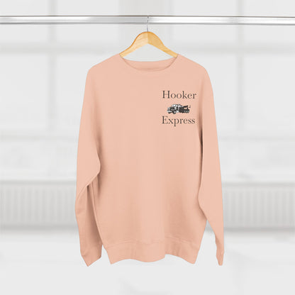H**ker Express Heavy Tow Truck Unisex Crewneck Sweatshirt