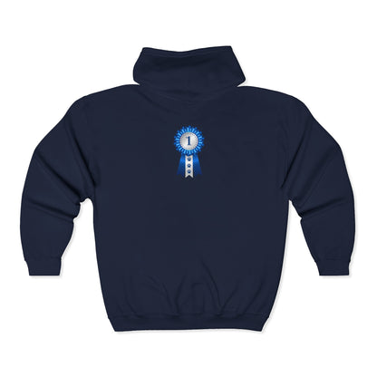 Show Ribbon Unisex Full Zip Hoodie