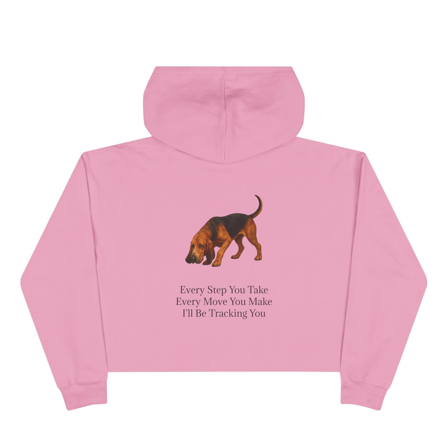 Tracking You Women's Crop Hoodie