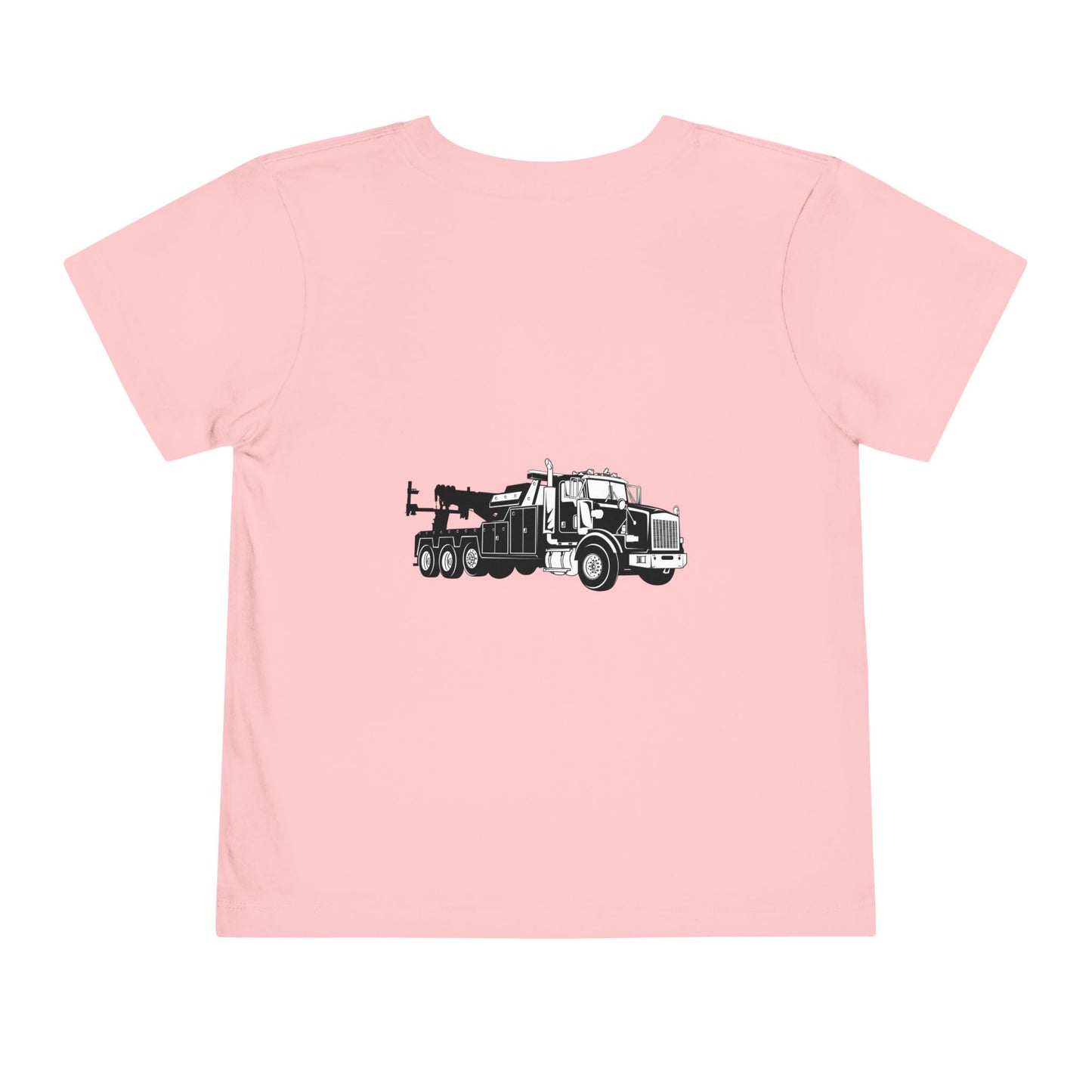 Heavy Tow Truck Toddler Unisex Short Sleeve Crewneck Tee