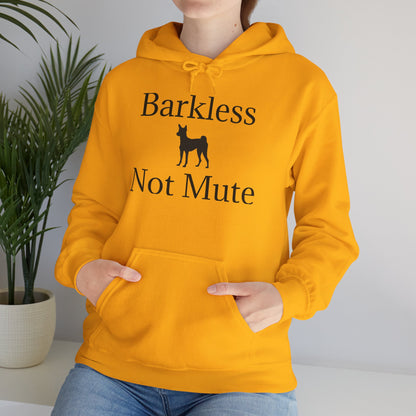 Barkless Not Mute Unisex Hoodie