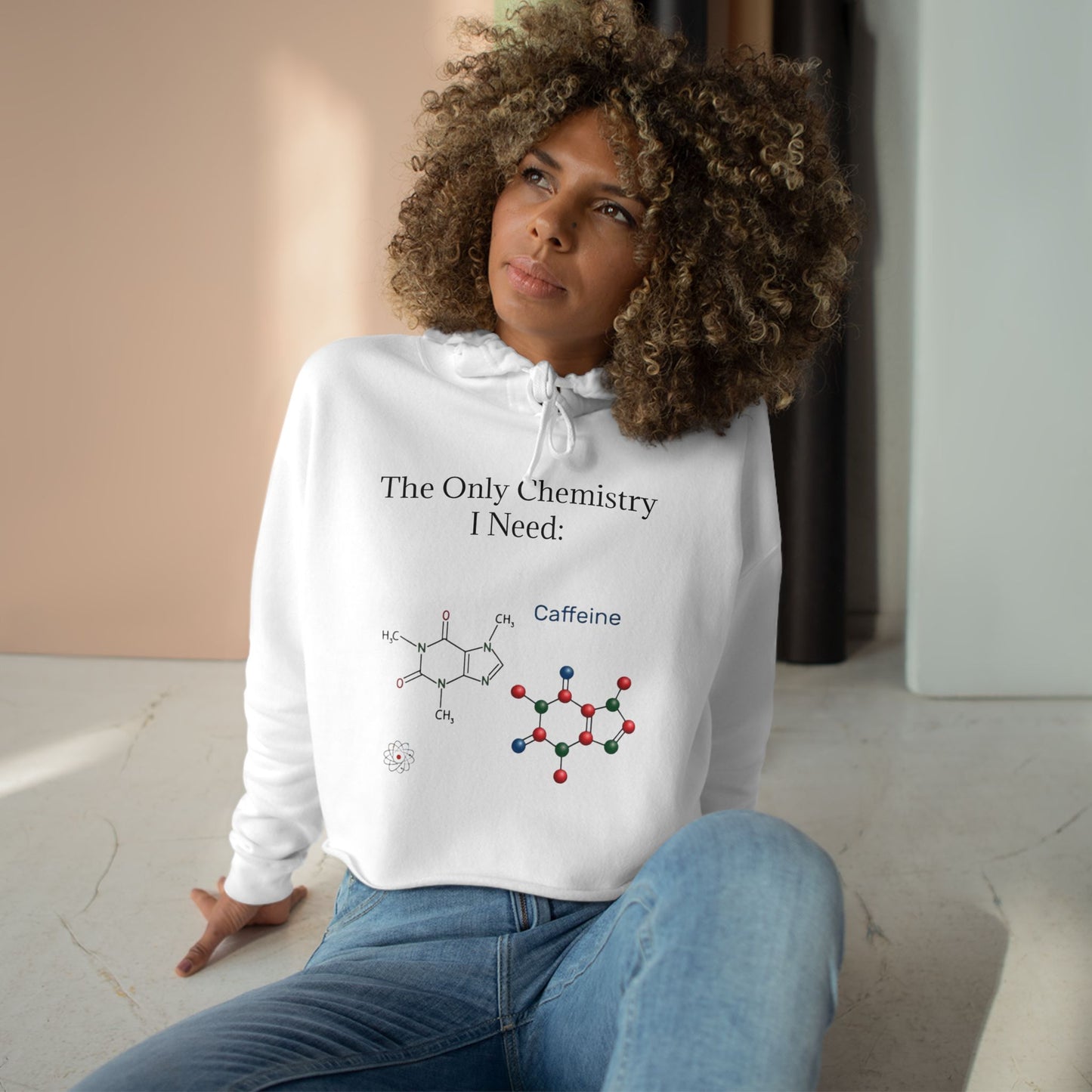 Chemistry Lesson Women's Crop Hoodie