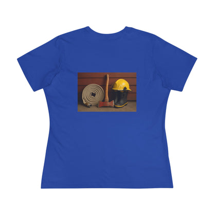 Fire/Rescue Appreciation Women's Short Sleeve Crewneck Tee