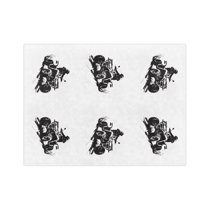 Slingin' Mud Quad Velveteen Microfiber Blanket