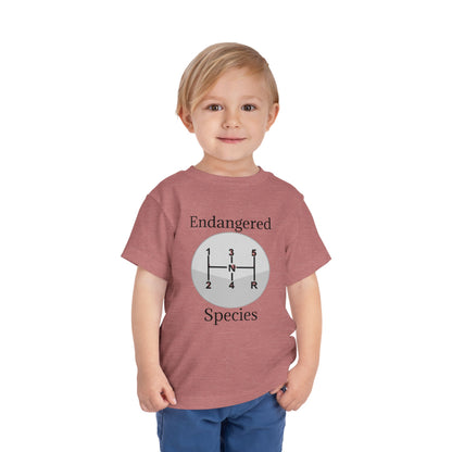 Endangered Species Toddler Unisex Short Sleeve Crewneck Tee