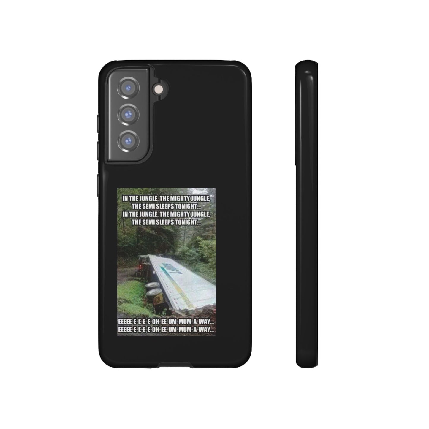 Semi Sleeps Samsung Case