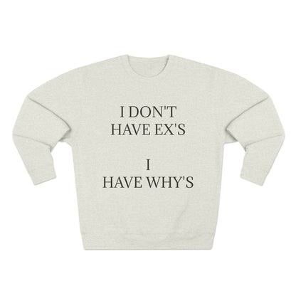 X's And Y's Unisex Crewneck Sweatshirt