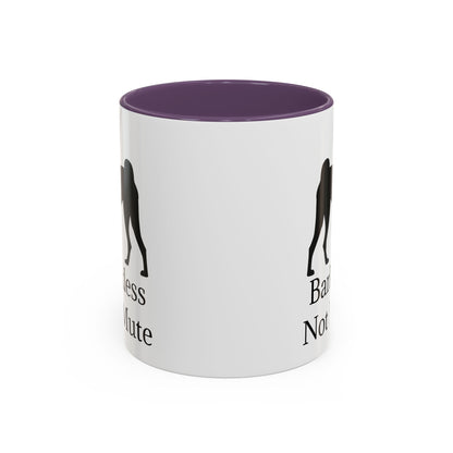 Barkless Not Mute 2-Tone Coffee Mug