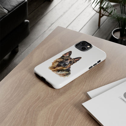 German Shepherd Head iPhone Case