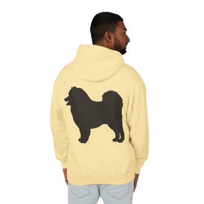Samoyed Silhouette Unisex Lightweight Hoodie