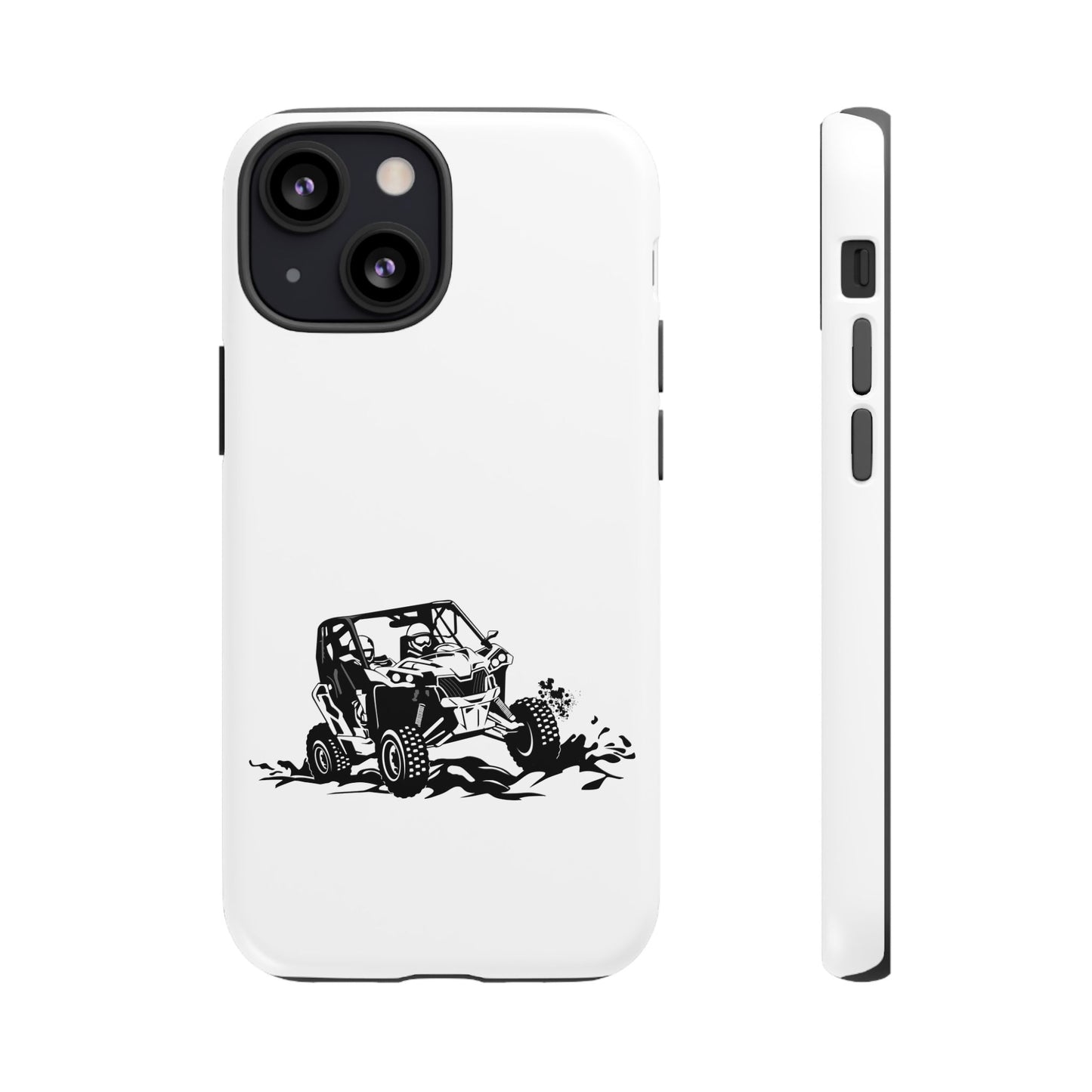 Slingin' Mud Side By Side iPhone Case