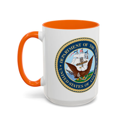 US Navy 2-Tone Coffee Mug