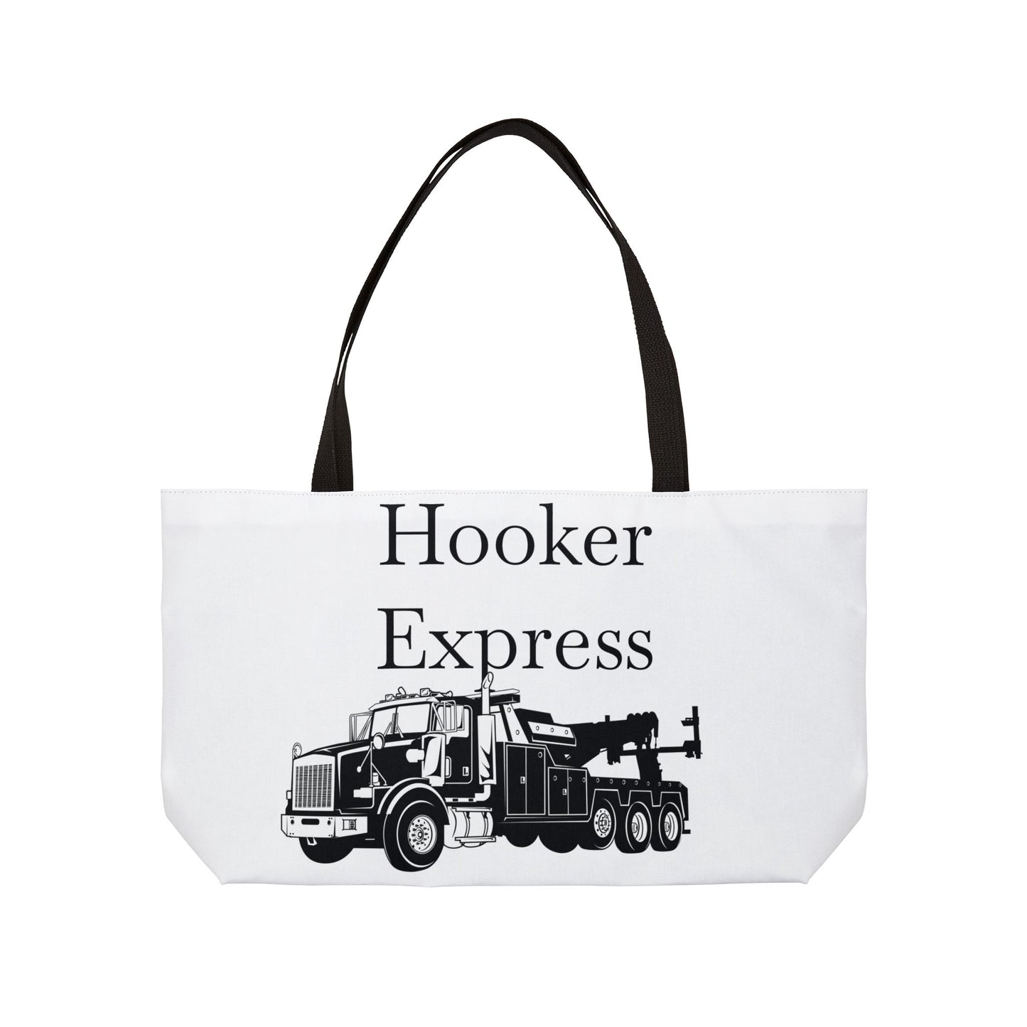 H**ker Express Heavy Tow Truck Weekender Tote Bag