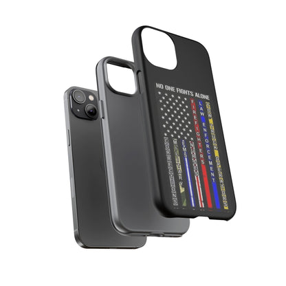 No One Fights Alone iPhone Case