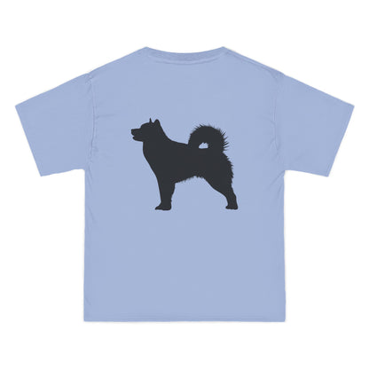 Malamute Silhouette Men's Short-Sleeve Crewneck Tee