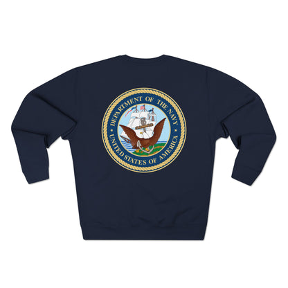 US Navy Unisex Crewneck Sweatshirt