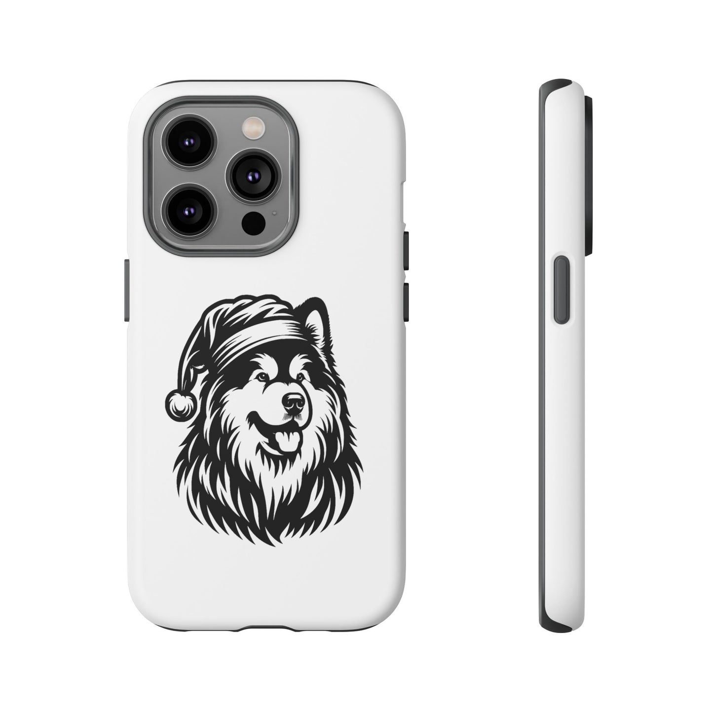 Santa Paws Malamute iPhone Case