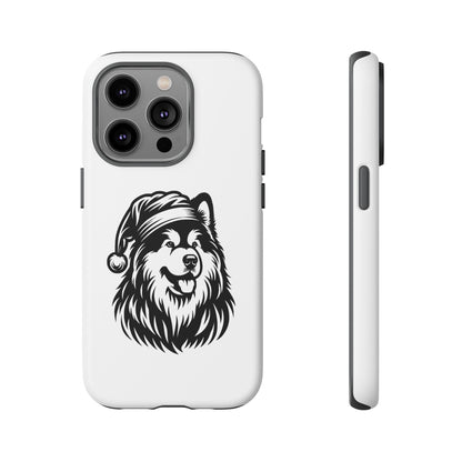 Santa Paws Malamute iPhone Case