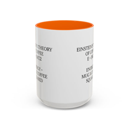 Einstein's Theory Of Coffee 2-Tone Coffee Mug