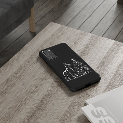 Doberman Christmas Tree Samsung Case