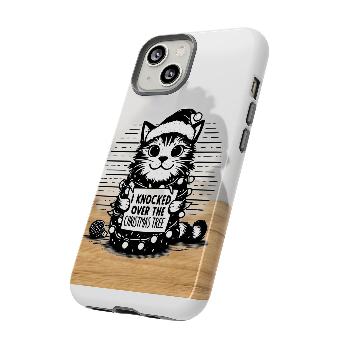 Naughty Cat iPhone Case