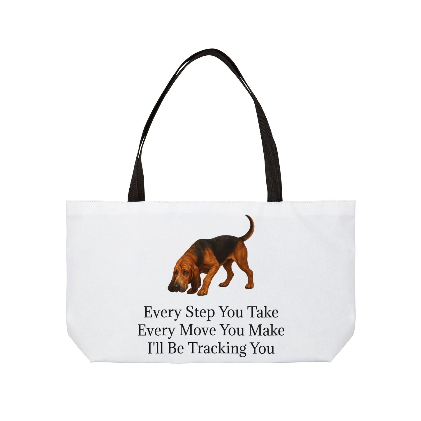 Tracking You Weekender Tote Bag