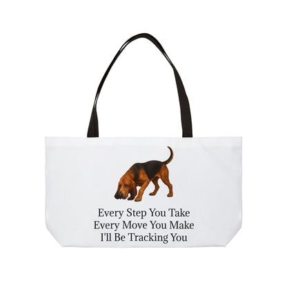 Tracking You Weekender Tote Bag