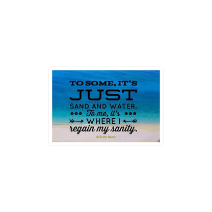 Dr. Beach Vinyl Decal