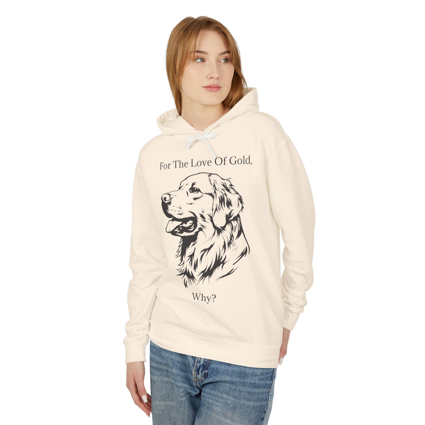 For The Love Of Gold Unisex Lightweight Hoodie