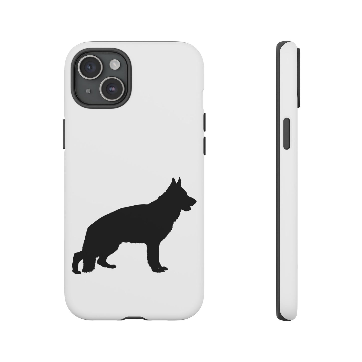 German Shepherd Silhouette iPhone Case