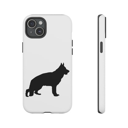German Shepherd Silhouette iPhone Case