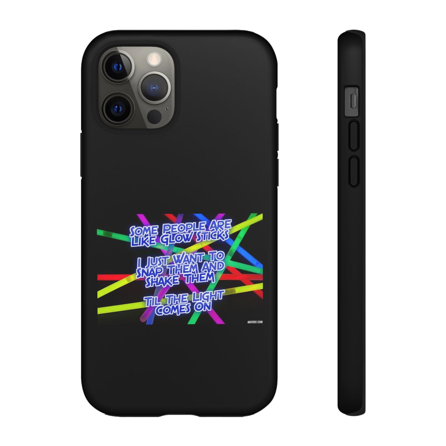 Glow Sticks iPhone Case