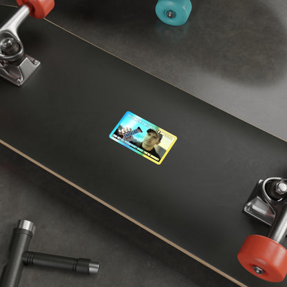Hurricaney Holographic Sticker