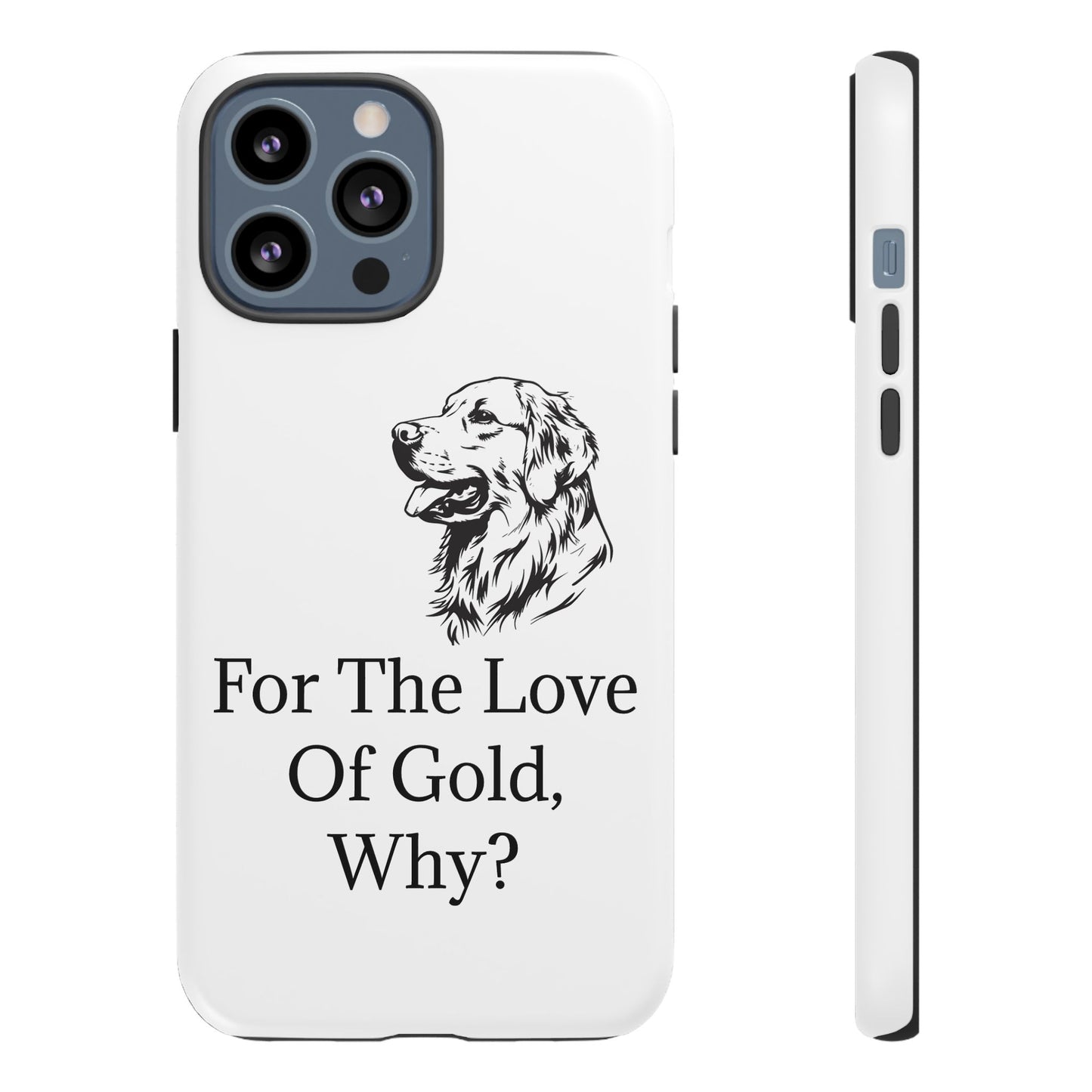For The Love Of Gold iPhone Case